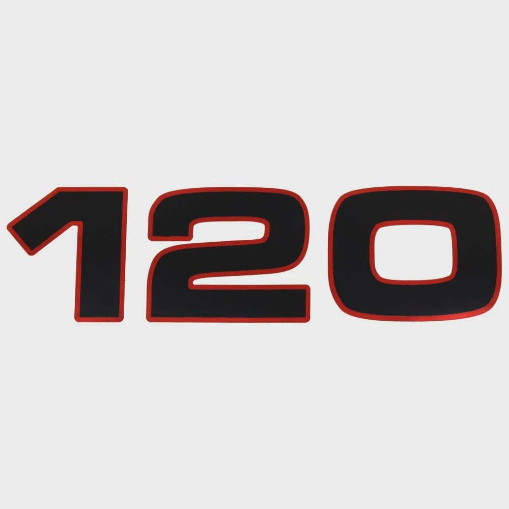 Ranger Boat Model Decal 7604324 - 120 Black Red Sticker