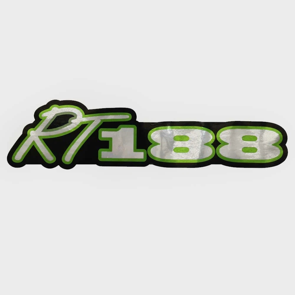 Ranger Boat Model RT188 Decal 322060 - Black Green Silver Sticker