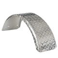 Ranger Boat Trailer Fender 204130 - 27 1/2 X 9 Inch Aluminum Diamond