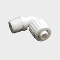 Flair-It Boat Elbow Hose Fitting 6803 - 90 Degree 1/2 Inch White PVC