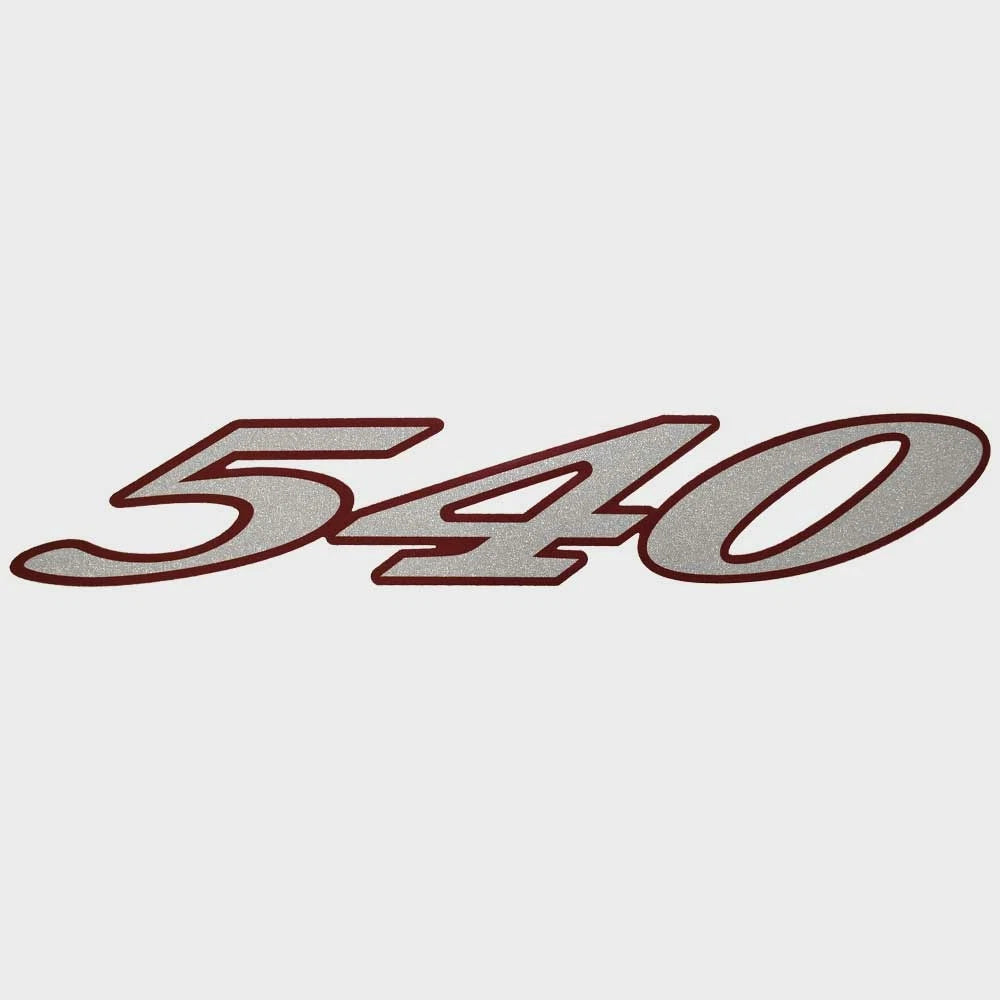 Cruisers Boat Model Decal Sticker V1945500 - 540 Express Silver Burgundy