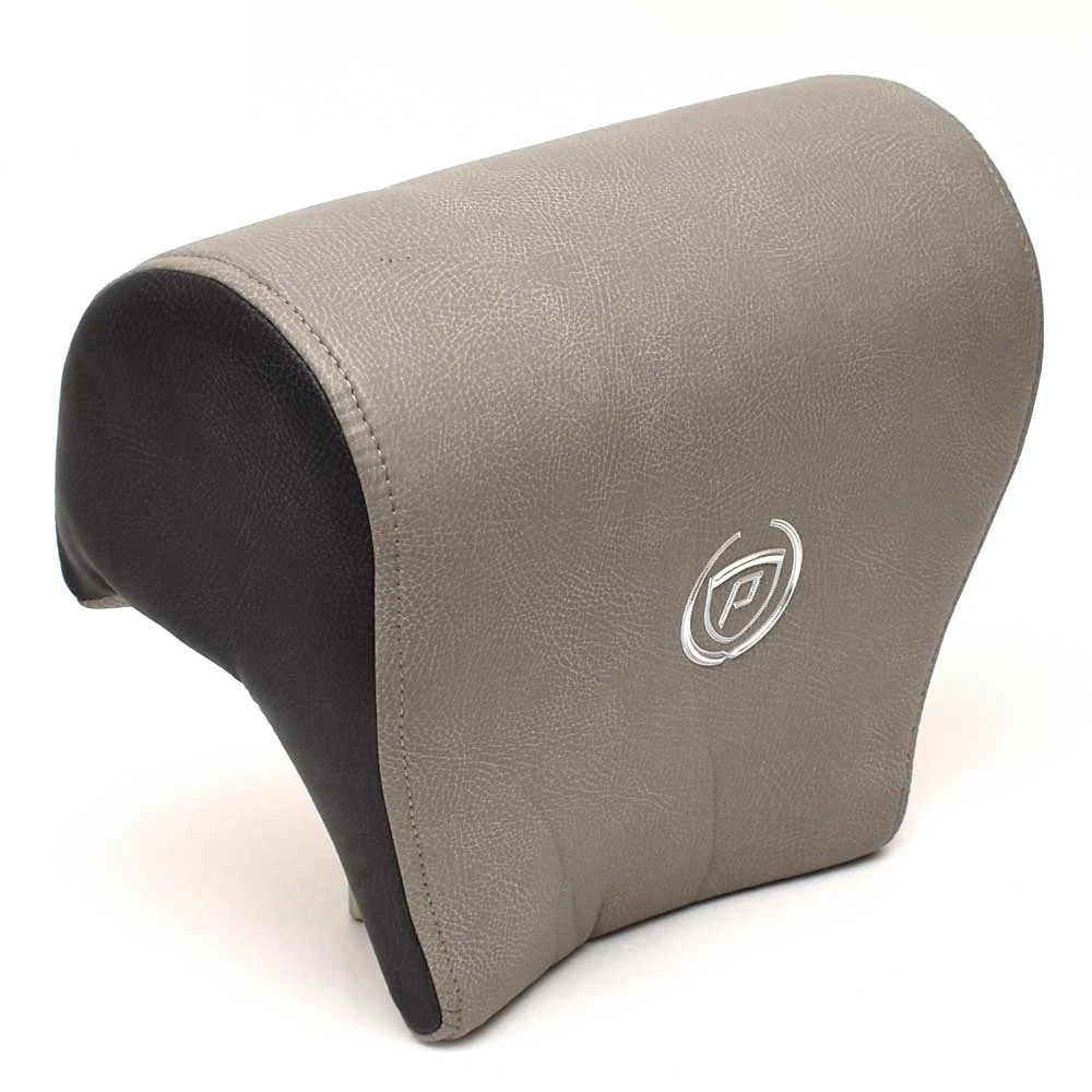 Premier Pontoon Boat Captains Seat Headrest - Black Gray