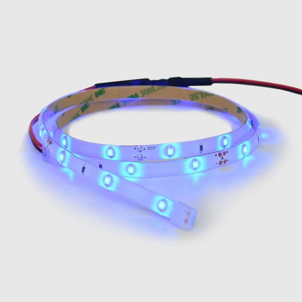 Vista Boat LED Light Strip 6419935 - Blue 31 Inch Flexible Adhesive