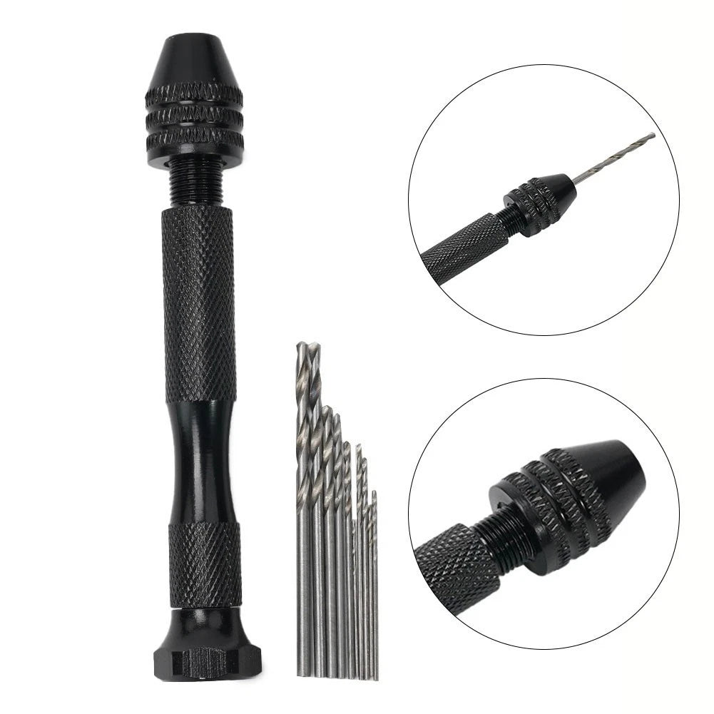Small Hand Drill Tool for Woodworking and for Models 0 33 2mm Chuck Size