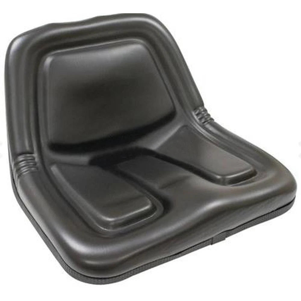 Bucket Seat Deluxe High Back Vinyl Black Fits John Deere MG861683