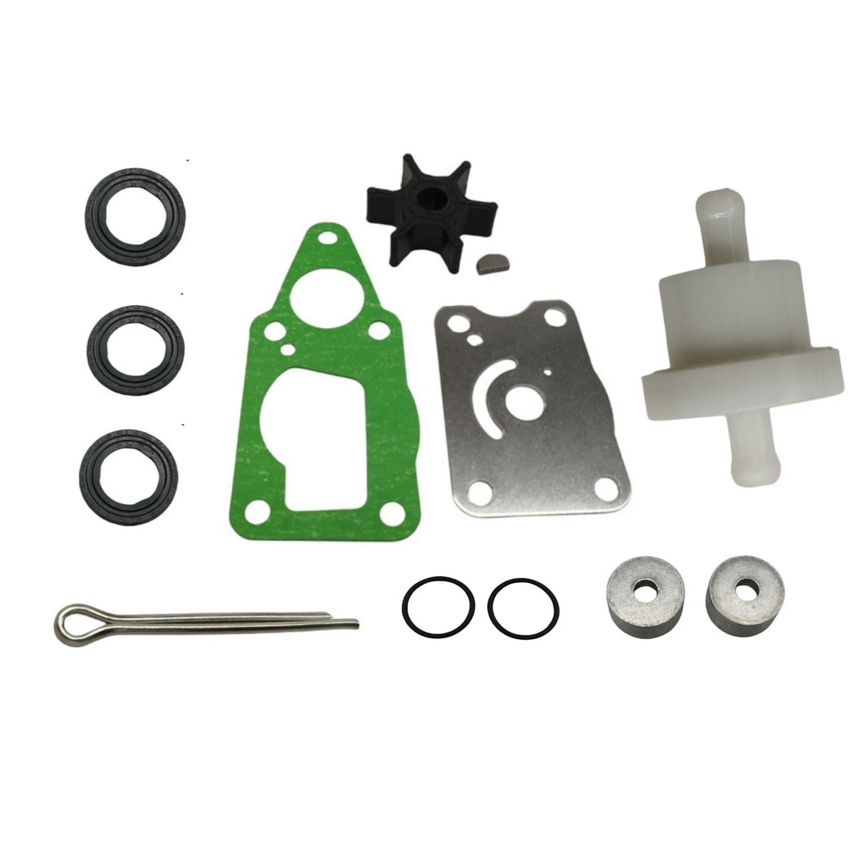 Maintenance Service Kit 17400-91860 for Suzuki DF4 DF5 DF6 Outboard 55321-87J01