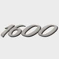 Lund Boat Brand Decal 1986307 - 1600 Gray Metallic Sticker