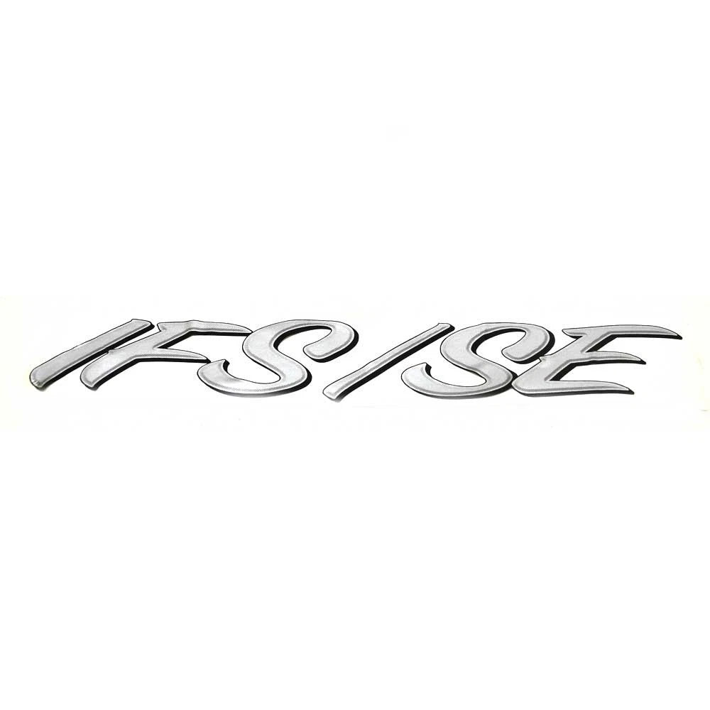 Lund Boat Decal 1986321 - Pro-V IFS - SE Silver Black