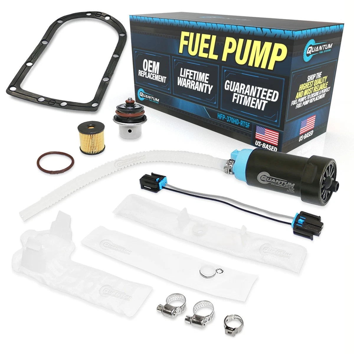 QFS EFI Intank Fuel Pump + Filter Kit 2004-17 Harley-Davidso N Dyna 61016-04B