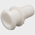 Perko Marine Boat Thru Hull 0301DP8 - 1 1/2 Inch Hose White Polymer