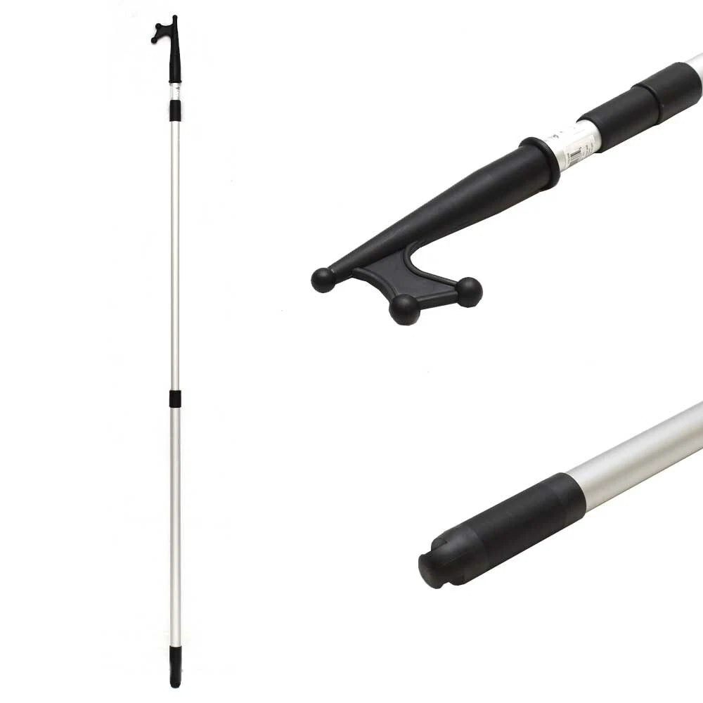 Shoreline Marine Boat Telescopic Boat Hook SL52237 - 45 to 96 Inch