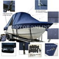 Formula 330 Sun Sport with Radar Arch Storage Boat Storage Cover 600D Waterproof
