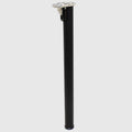Richelieu Boat Folding Table Leg 65671090 - 28 Inch Black Aluminum