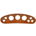 Rinker Boat Blank Gauge Panel 206607B - 342 Express Cruiser Woodgrain