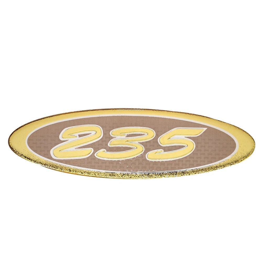 Crownline Boat Raised Decal 40156 - 235 Gold