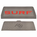 Cobalt Boat Non-Skid Mat 406595 - R8 Swim Platform Gray Red 2020 (2PC)
