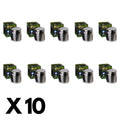 10 Pack Hiflo Chrome Oil Filter for Harley 1130 VRSCB V-Rod 2004-2005