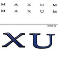 Bayliner Boat Decal Stickers - 65 X 3 Inch Maxum Purple Black (pair)