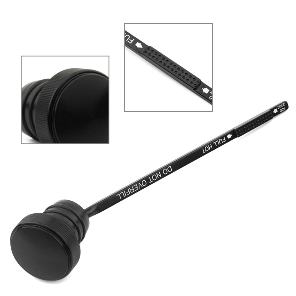 Oil Dipstick Black for Harley FXD FXDX FXDL Dyna 99-05