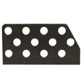 Tracker Boat Rod Holder Plate - 17 X 9 Starboard Black Panel