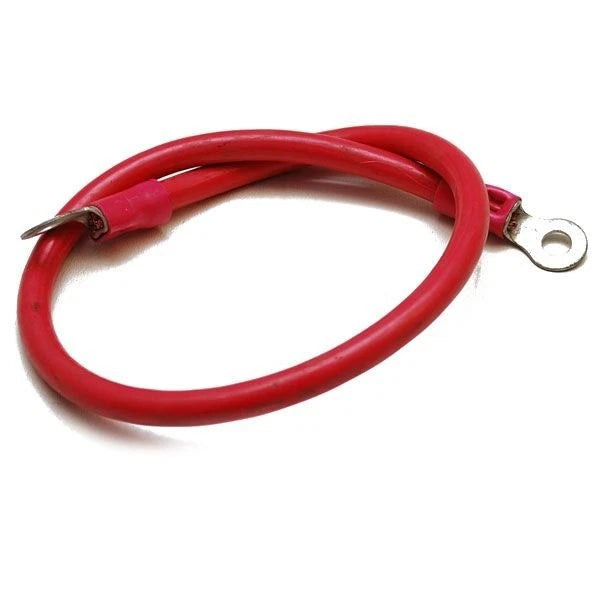Boat Red Battery Cable - 28 Inch 2 AWG Marine Wire