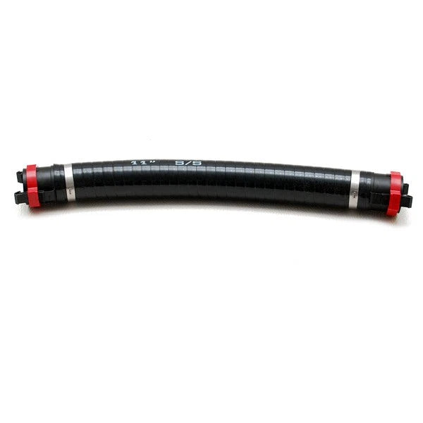 Flow-Rite Boat Livewell Hose - 11 Inch Qwik-Lok Black PVC