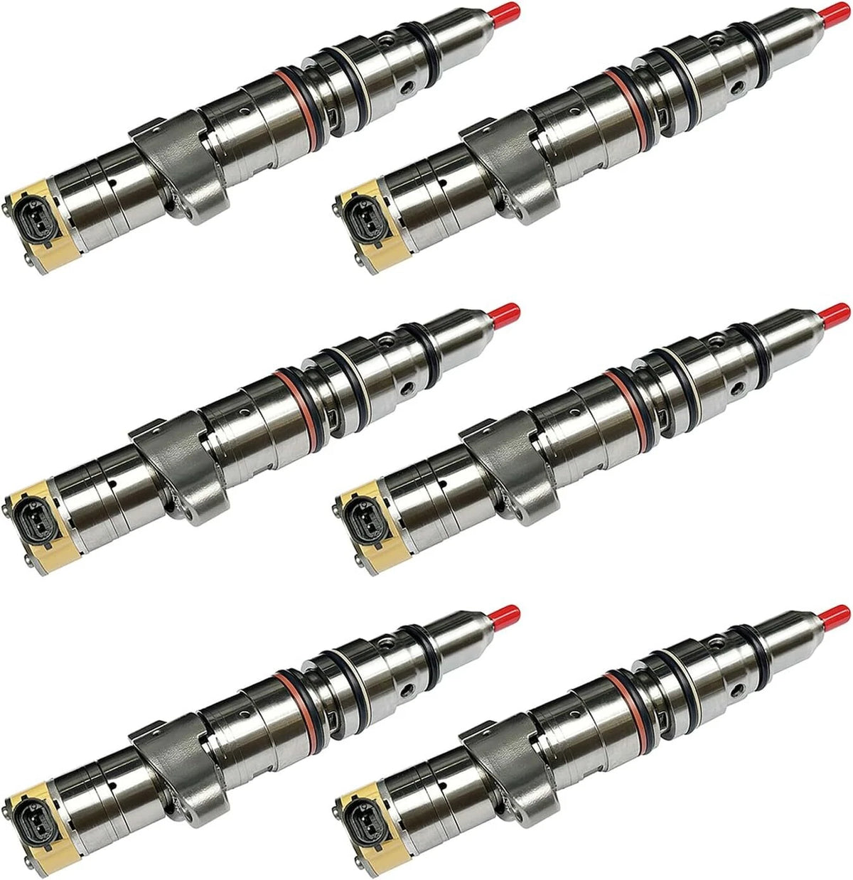 6pcs Fuel Injector Assembly 20R-1926 20R1926 for Caterpillar C7 Diesel Engine