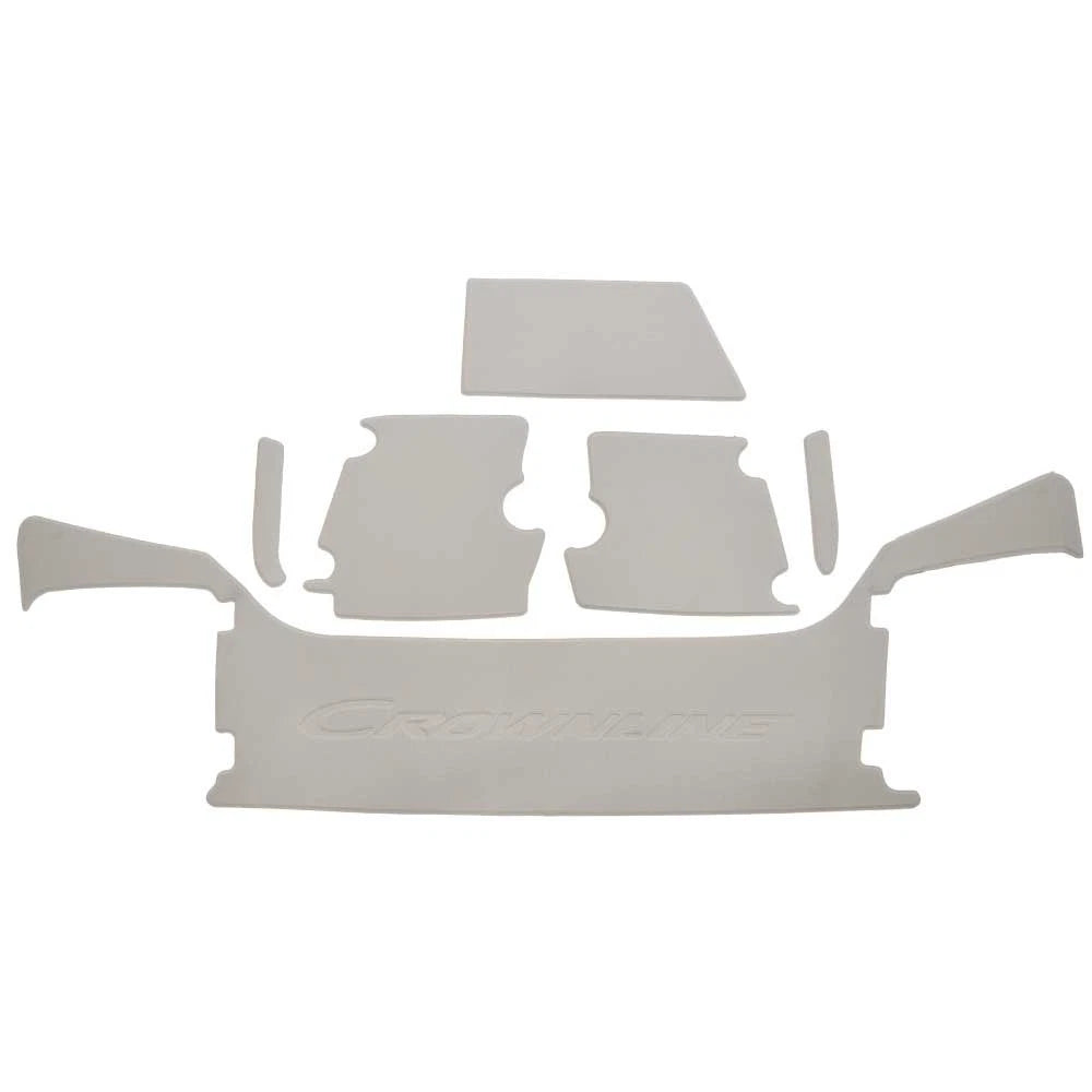 Crownline Boat Non-Skid Deck Mats 16124-80880 - Moon Rock (6PC)