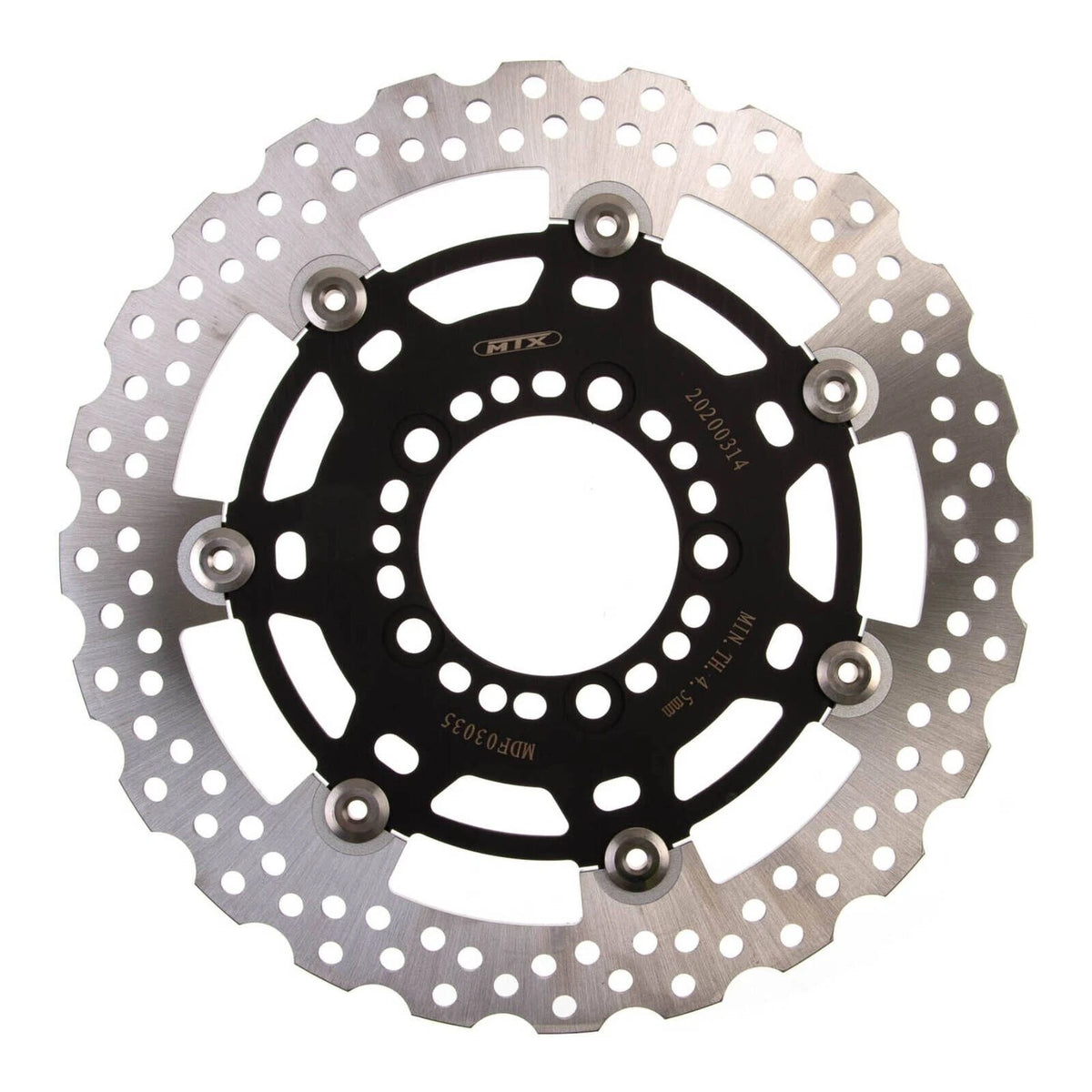 MTX Front Brake Disc for Kawasaki NINJA 650R ABS 2013 Floating MDF03035