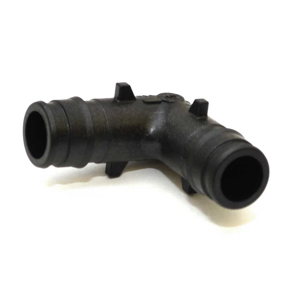 ProPEX Boat Elbow Adapter Fitting - 90 Degree 1/2 Inch Black Plastic