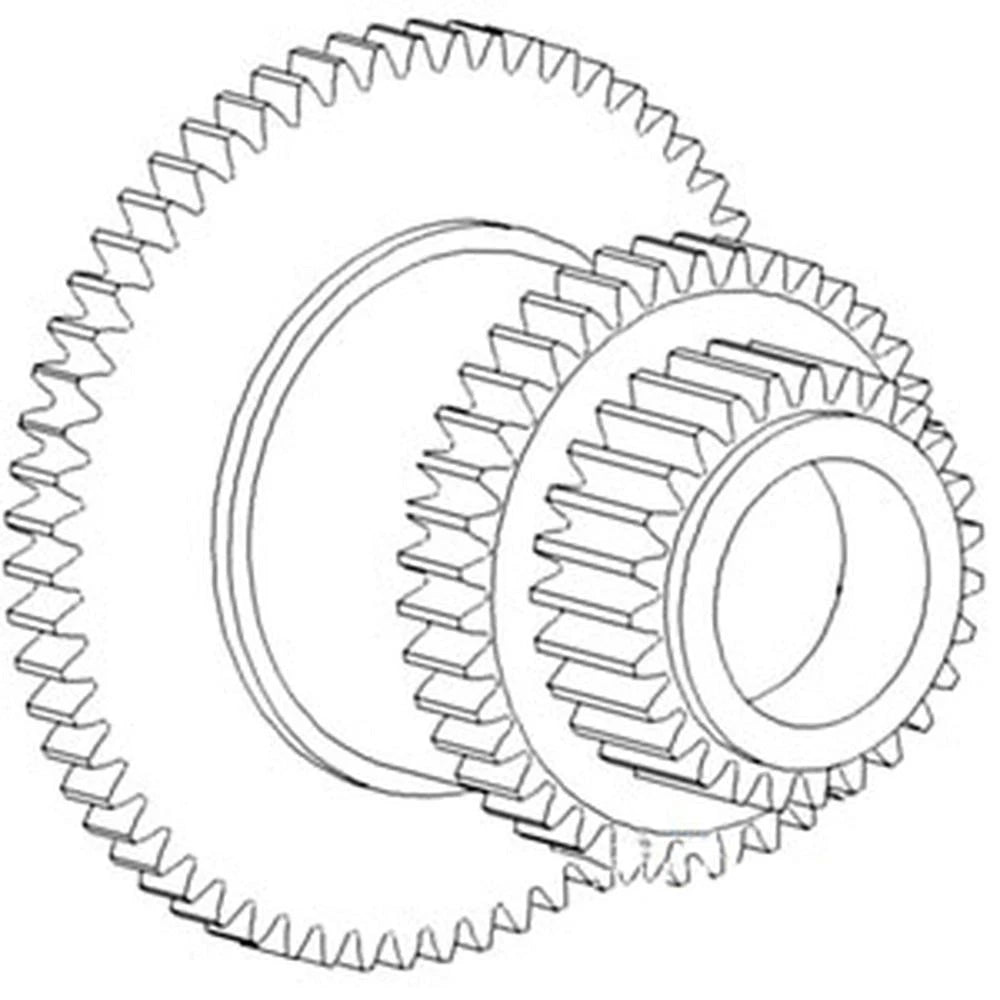 530699R1 Cluster Gear Fits Case-IH Combine Models 915 1460 1470 1480 +