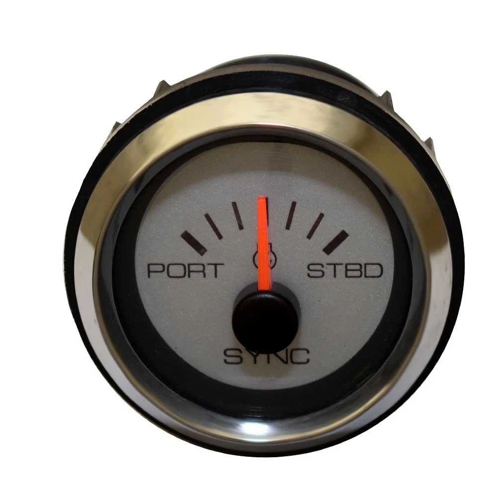 Veethree Boat Synchronizer Gauge 100875 - 2 Inch Port Starboard