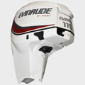 Evinrude Boat Outboard Motor Cowling - E-TEC 115 HP Engine Cover White Red