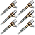 6X Fuel Injector 2645A745 for Perkins 1106D-E66TA Massey Ferguson 5465 5475 6465