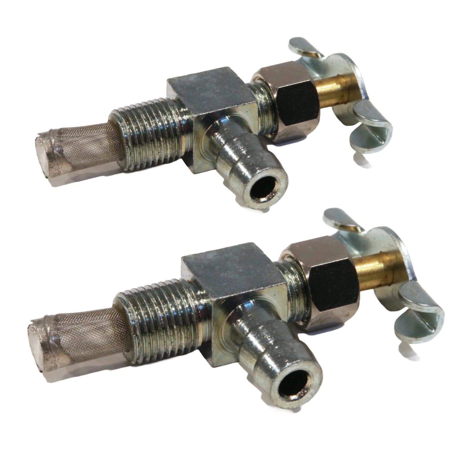 2-Pack Fuel Shutoff Valve Fits John Deere 110, 110H, 112, 112H, 120, 140, 200