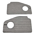 Lowe Boat Snap in Flooring 2344671 - SS 250 Infinity Gray Black 2 PC