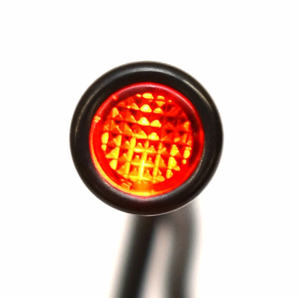 SoliCo Boat Indicator Light - Red LED 14 Volt Flush Mount