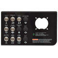 Sea Ray Boat Switch Panel 2350774-A - Black Acrylic 85233783