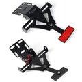 Ajustable Motorcycle Fender Eliminator LED License Plate Bracket Mount Holder