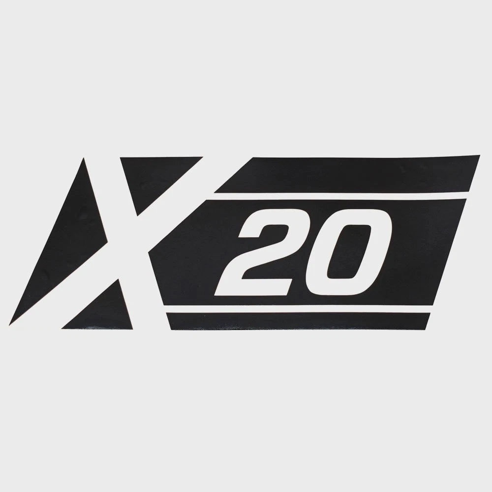 MasterCraft Boat Decal 755432B - X20 Black Sticker