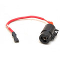 Boat Trolling Motor Plug - Single Female Pin Receptacle 12V 9 Inch