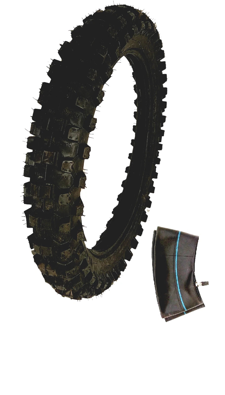 SDG SSR LONG LASTING REPLACEMENT TIRE + TUBE 80/100-12 FOR MOTORCYCLES MINIBIKES