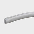Boat Split Wire Loom 038VPWSX0000XZ S - 3/8 ID White Plastic (50FT)