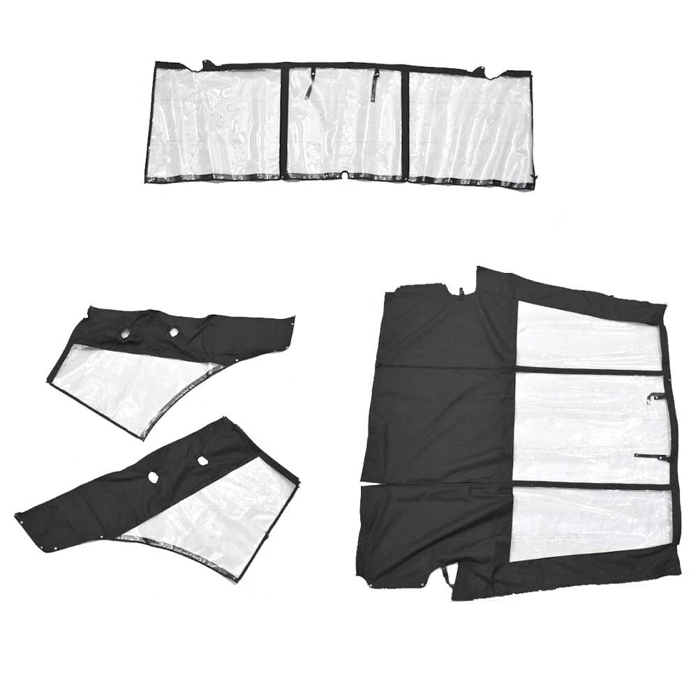 Striper Boat Curtain Kit 7688881 - 220 DC Black 2019 (set of 4)