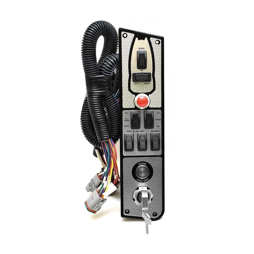 MasterCraft Boat Ignition Panel 500229R - Red X-Star Inboard
