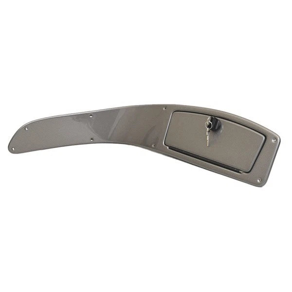Rinker Captiva 192 Boat Glove Box Panel 206595 - Gray Plastic