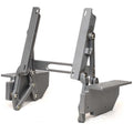 Skier's Choice Boat Flip-Up Lounge Seat Hinge 116295 - Gray Anodized