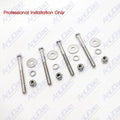 4Pcs Fit Mercury Engine 1/2 Inch Transom Mounting Bolt Kit 10-67755A14 67755A14