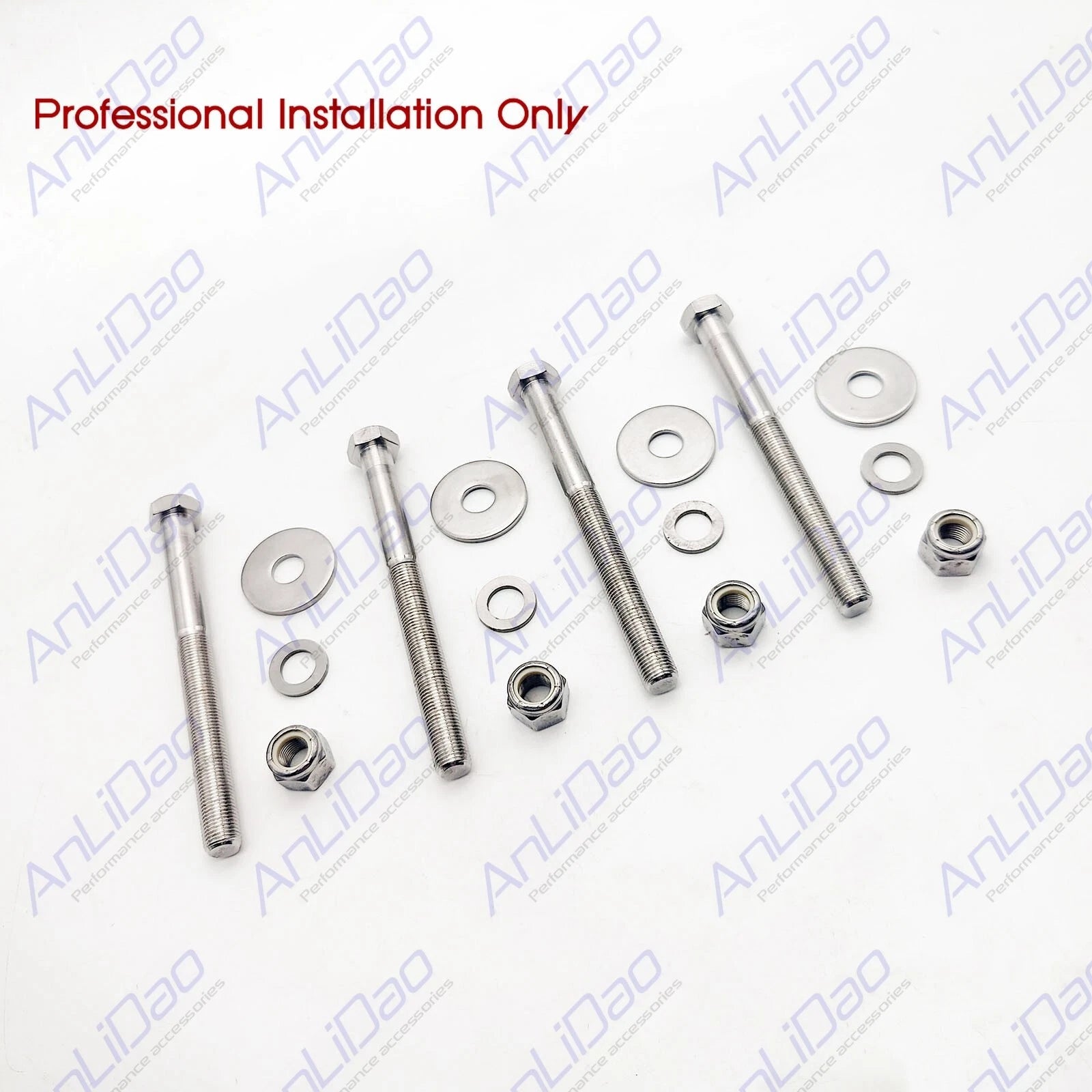 4Pcs Fit Mercury Engine 1/2 Inch Transom Mounting Bolt Kit 10-67755A14 67755A14