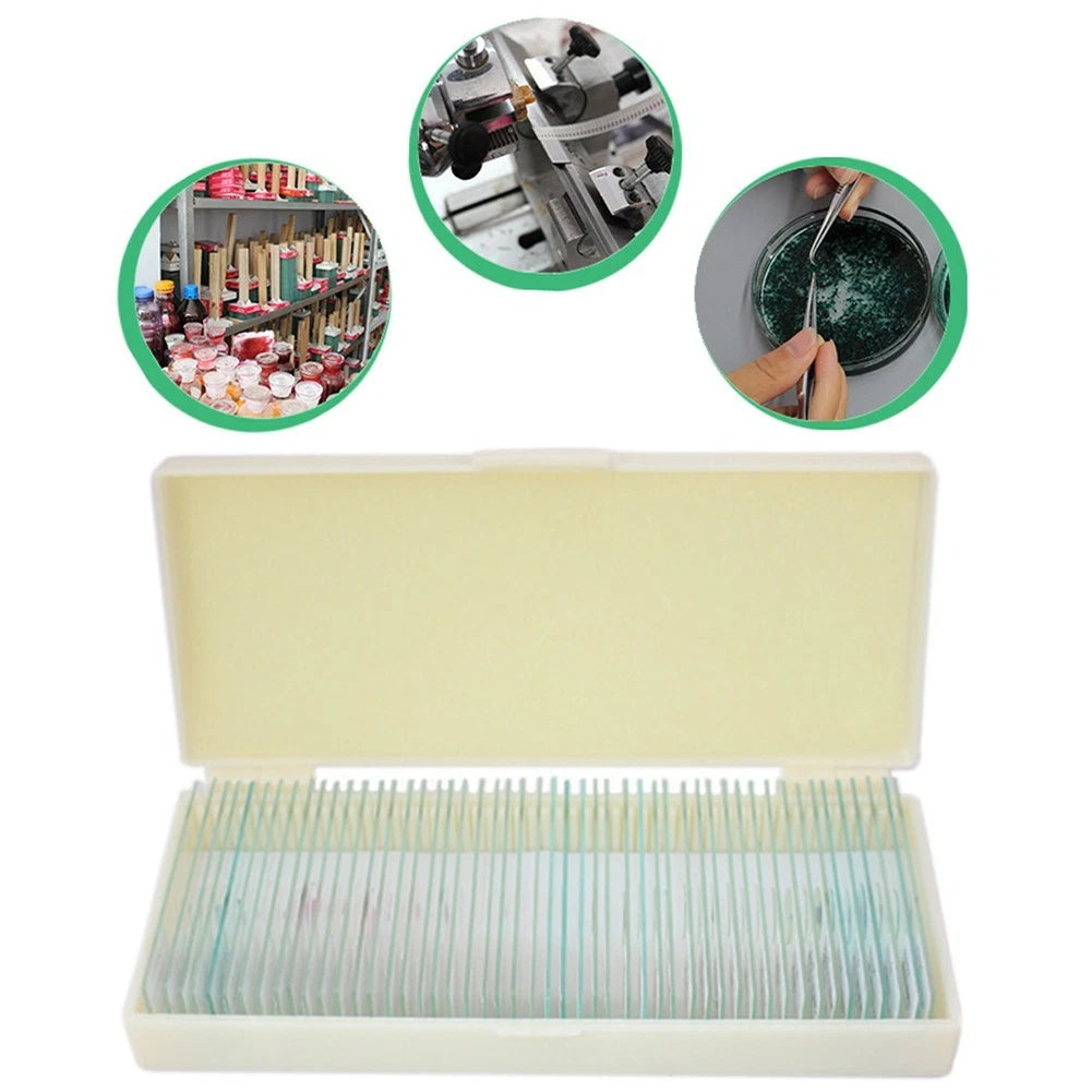 Youth Science Learning Tool for Children's Microscope Preparation Slide Kit